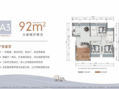 汇华领峯花园小区0室0厅户型图1