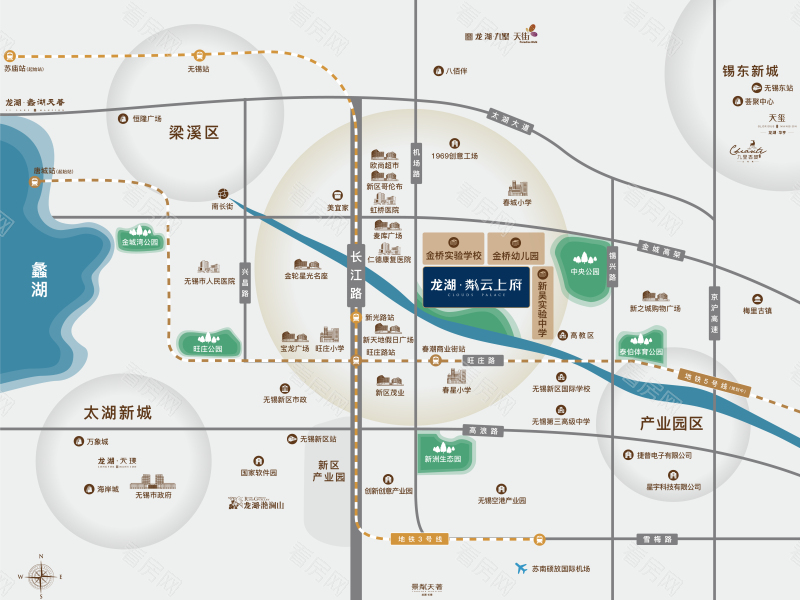 无锡龙湖粼云上府新房楼盘图片图片7