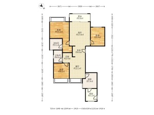 当代万国府 3室2厅 131.11㎡ 满五唯一_佛山南海区千灯湖二手房图片