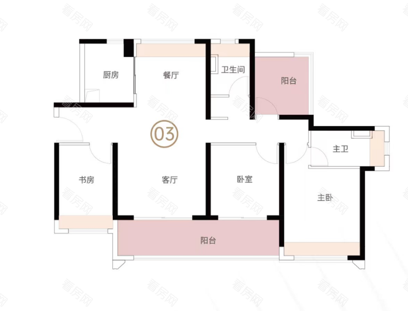 中山雅居乐湾际壹号一期新房楼盘户型图片11