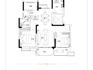 南京西华龙樾新房楼盘户型图6