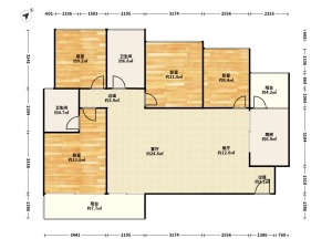 麟恒中心广场一二期 4室2厅 125.84㎡ 满五年深圳龙岗区横岗二手房图片