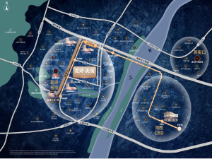 南京龙湖央颂新房楼盘交通图5