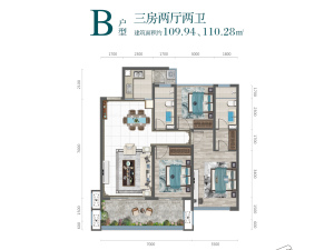 3室2厅2卫