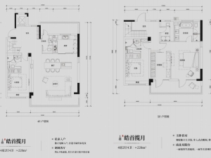 青岛绿地凤玺台新房楼盘户型图6