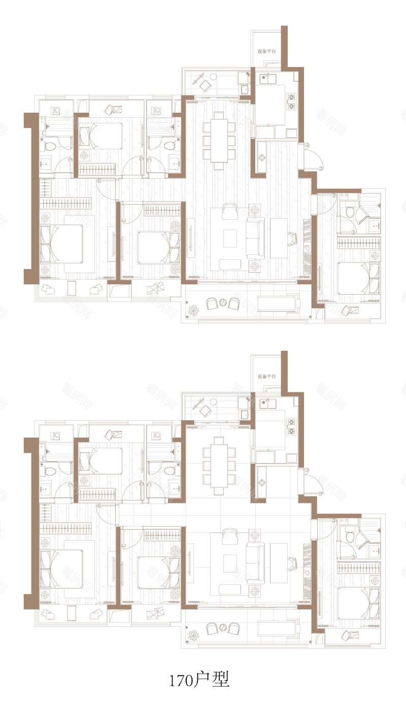 无锡华发中央首府新房楼盘户型图片11