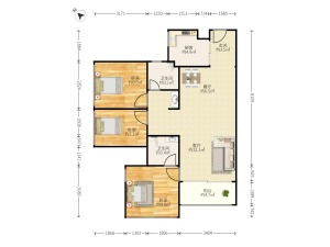 万科天誉二期 89平3房2厅，总价400万深圳龙岗区龙岗中心城二手房图片