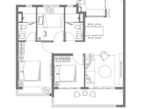 南京琥珀云台新房楼盘户型图6