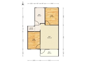 两路口32号 3室2厅 122.15㎡ 精装衡阳蒸湘区万达广场二手房图片