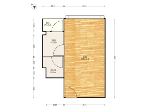 卡罗社区 35平1房1厅,南北朝向总价190万 卡罗社区 35平1房1厅,南北朝向总价190万深圳宝安区翻身二手房图片